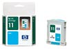 HP 11 cyan cartridge