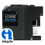 Compatible to replace Brother LC205C cyan
