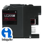 Compatible to replace Brother LC205M magenta