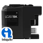 Compatible to replace Brother LC207BK black