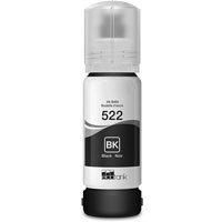 Epson 522 compatible black ink bottle