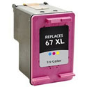Remanufactured HP 67XL Tri-Color