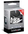 Lexmark #34 High-Capacity Black